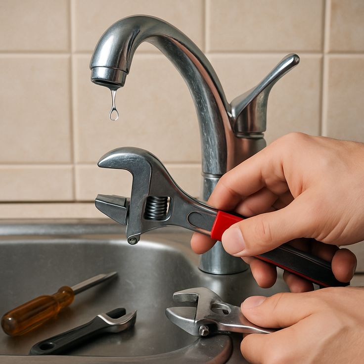 Professional faucet repair